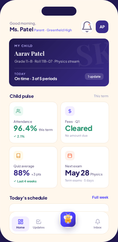 SkooBee Parent App